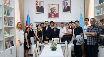 Culture summer school participants visit Uzbek Language and Culture Center in Ganja [PHOTOS]