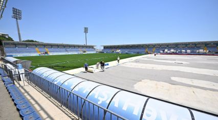 Reconstruction work continues at Bayil Stadium [PHOTOS]