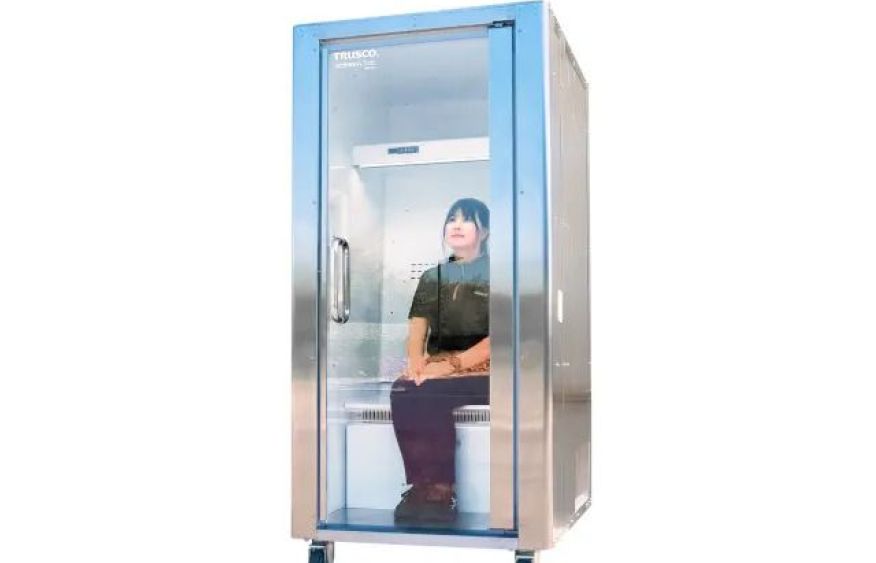 Japan unveils 'human refrigerator' to help prevent heatstroke