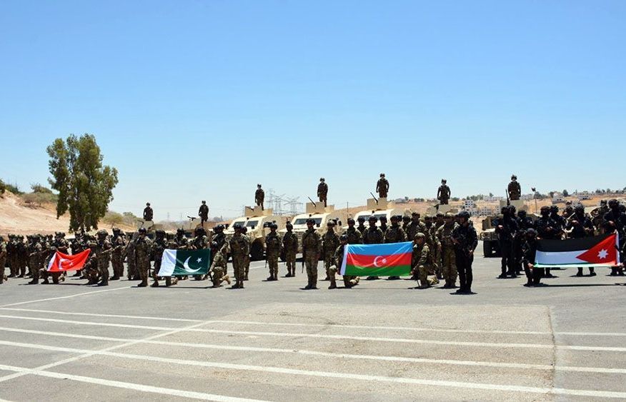 Azerbaijan Special Forces participate in joint counterterrorism training in Jordan