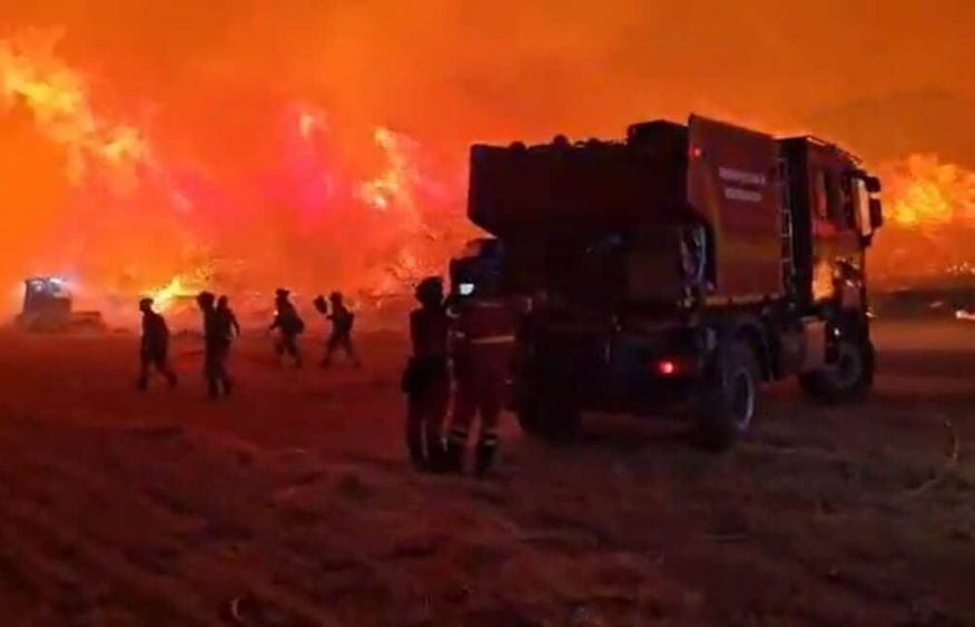 Hundreds evacuated as wildfire scorches 13,000 hectares in Spain