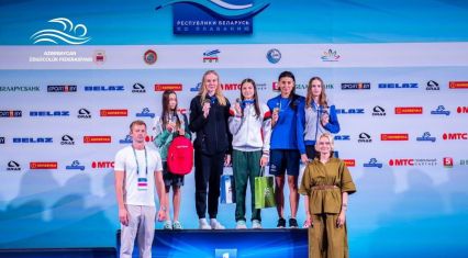 Fatima Alkaramova secures bronze at Belarus Open Swimming Cup