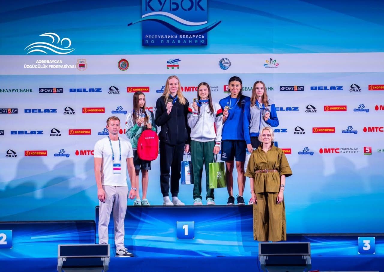 Fatima Alkaramova secures bronze at Belarus Open Swimming Cup