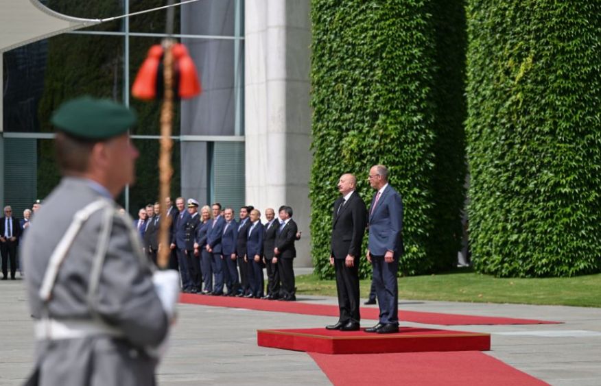 Footage of President Ilham Aliyev's visit to Germany posted on his social media [VIDEO]