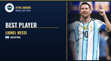 IFFHS: Lionel Messi named best player of 2026 FIFA World Cup