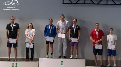Azerbaijani swimmers earn impressive medal haul in Georgia [PHOTOS]