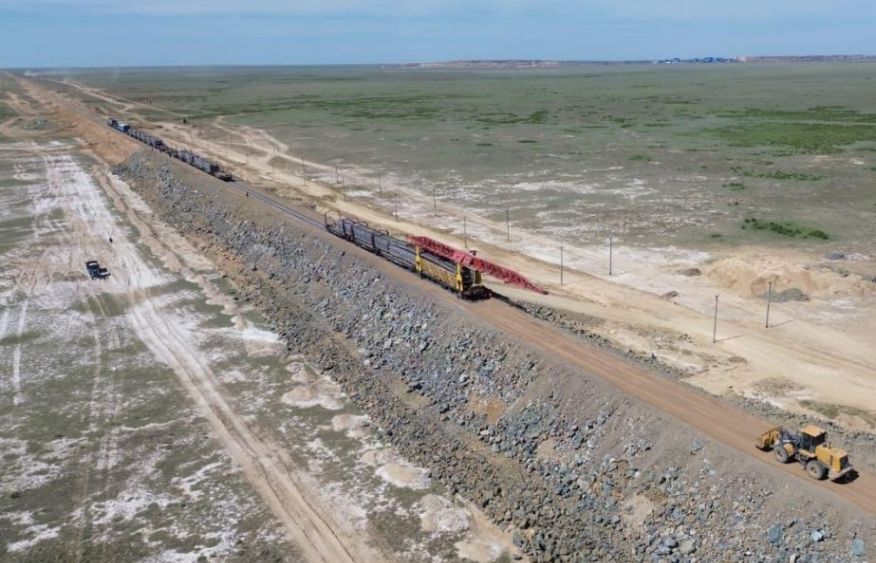 Kazakhstan presses ahead with key rail link for Middle Corridor