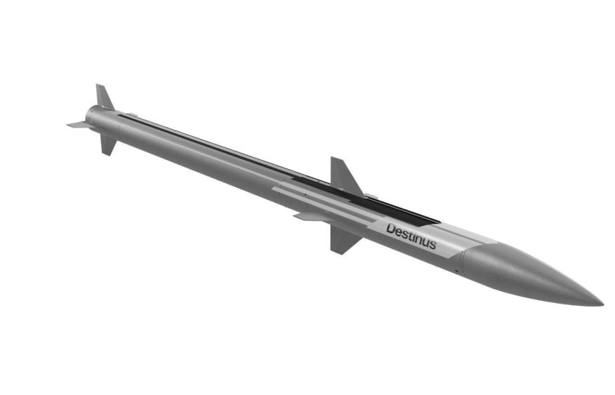 European company Destinus unveils Vorexon air defence missile [PHOTOS]