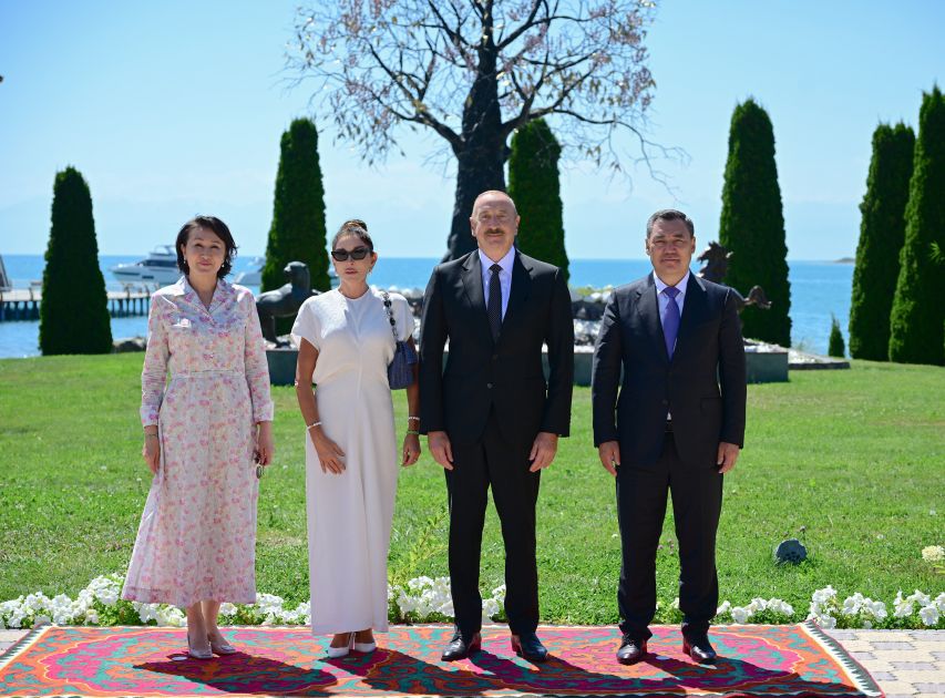State banquet held in honor of President Ilham Aliyev and First Lady Mehriban Aliyeva in Cholpon-Ata [PHOTOS/VIDEO]