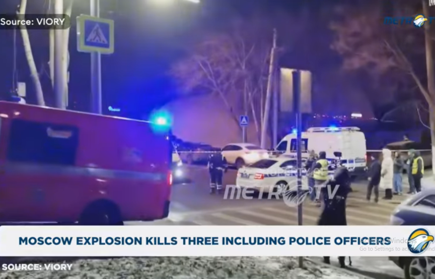 Moscow restaurant blast kills three as gas equipment failure suspected