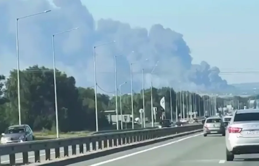 Ukraine says it struck Russian airbase, oil refinery in long-range overnight attacks