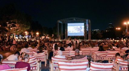 Seaside National Park welcomes film enthusiasts for open-air screening [PHOTOS]