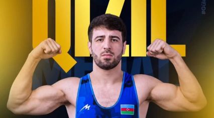 Azerbaijani wrestlers secure four gold medals in Turkiye [PHOTOS]