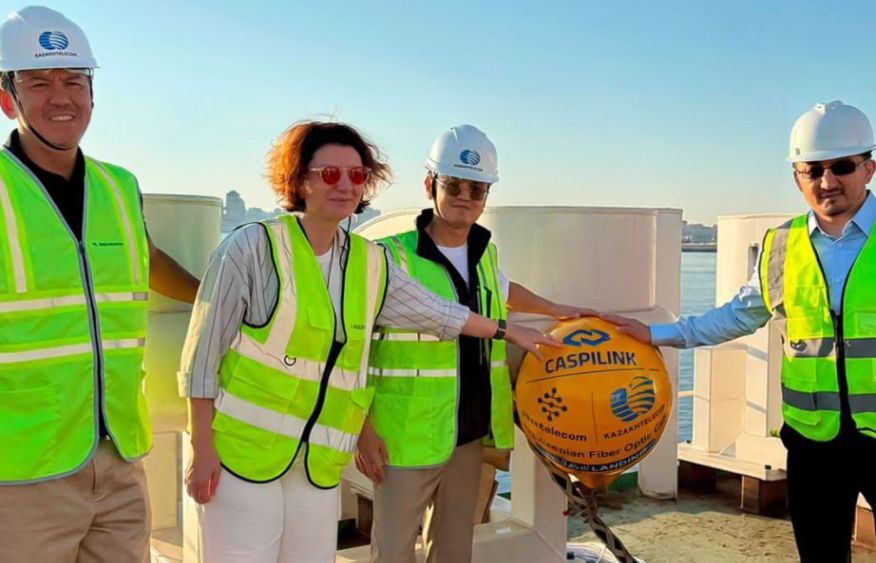 Azerbaijan, Kazakhstan advance strategic Trans-Caspian fiber-optic link