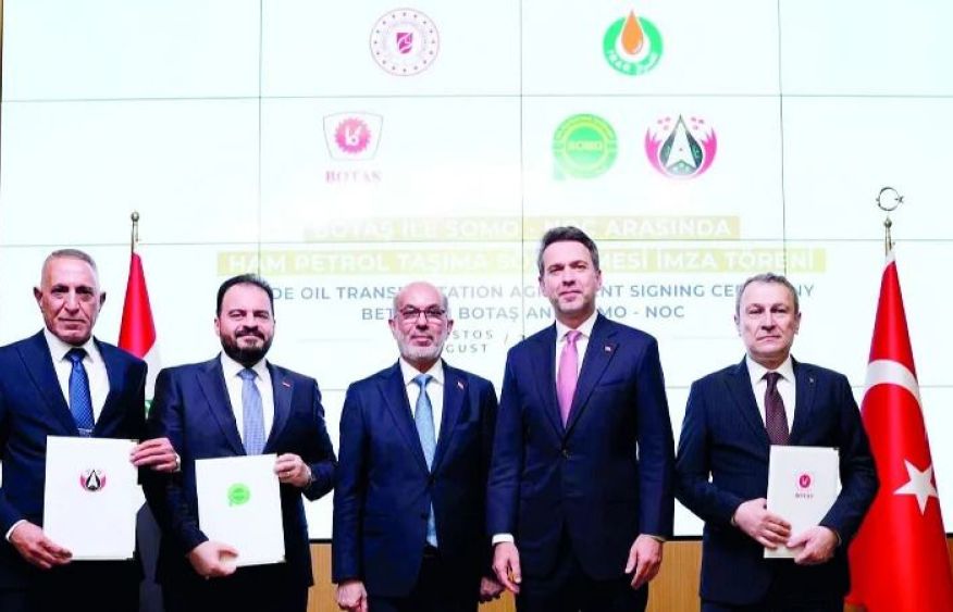 Ankara, Baghdad sign one-year crude oil transport deal to boost pipeline capacity