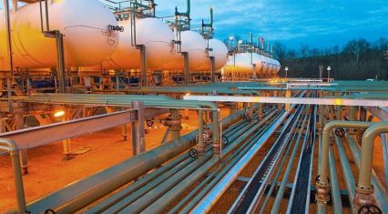 Europe's natural gas storage stuck at 57%, lowest since 2011
