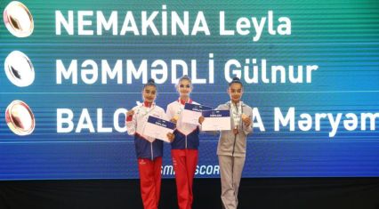 Young talents shine at Azerbaijan Rhythmic Gymnastics Championships [PHOTOS]