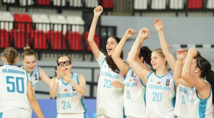 Azerbaijan U18 women’s basketball team defeats Estonia at European Championship