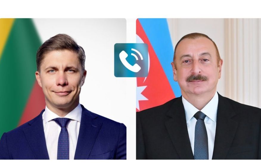 Lithuanian Prime Minister makes phone call to President Ilham Aliyev