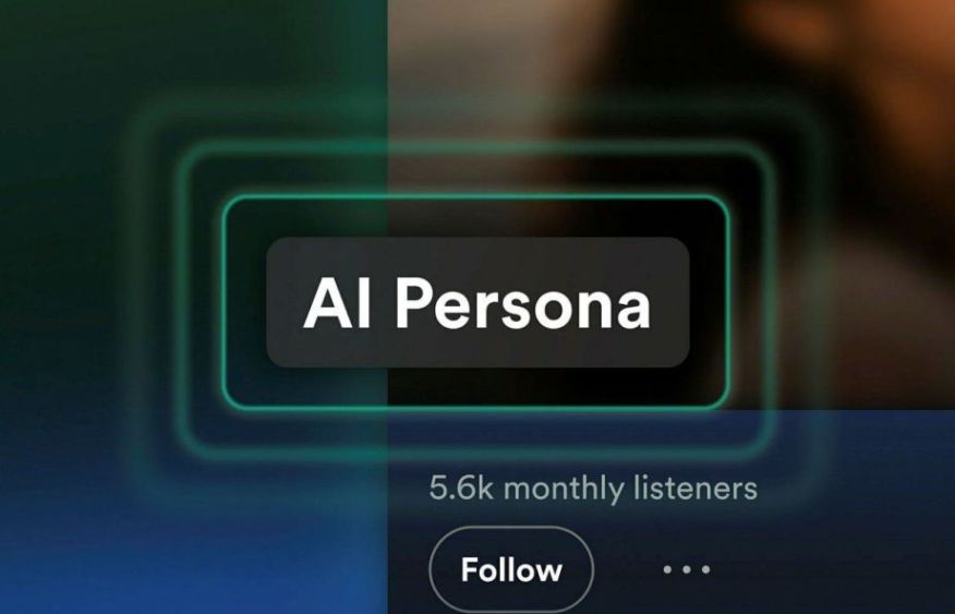 Spotify label AI artists