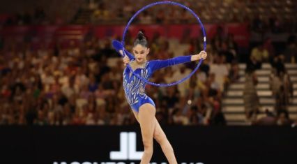 National gymnast shines at  Rhythmic Gymnastics World Championships