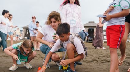 Caspian Sea Day celebrated in Baku with environmental and inclusive programme [PHOTOS]