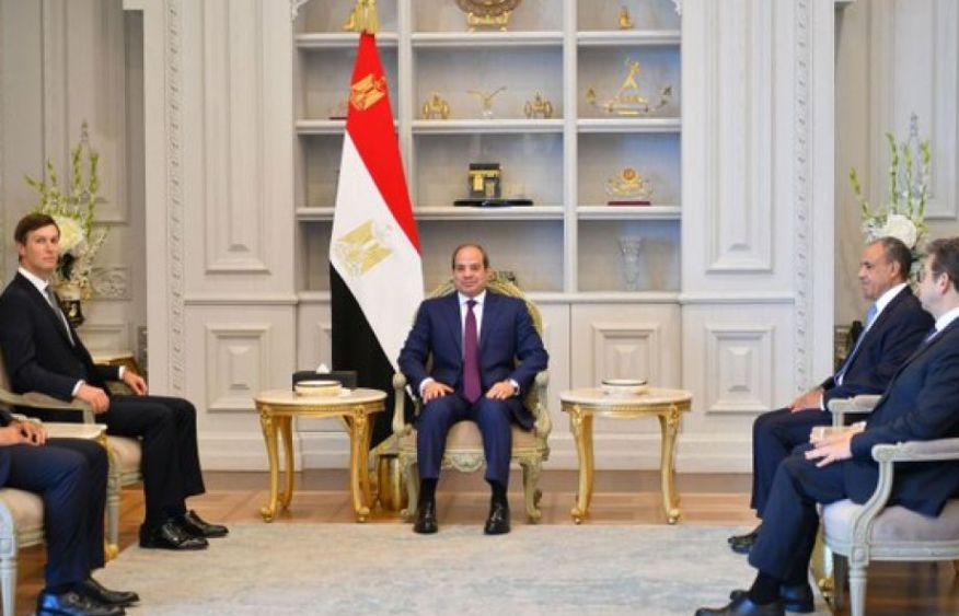 Jared Kushner in Egypt for talks on Trump’s Gaza peace plan