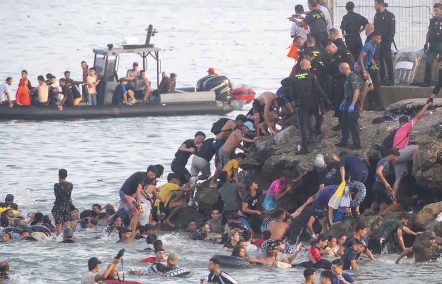 Nearly 5,800 migrants receive medical care in Ceuta