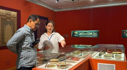 International guests explore National Art Museum [PHOTOS]