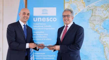Azerbaijan's new UNESCO Envoy presents credentials to Director-General [PHOTOS]