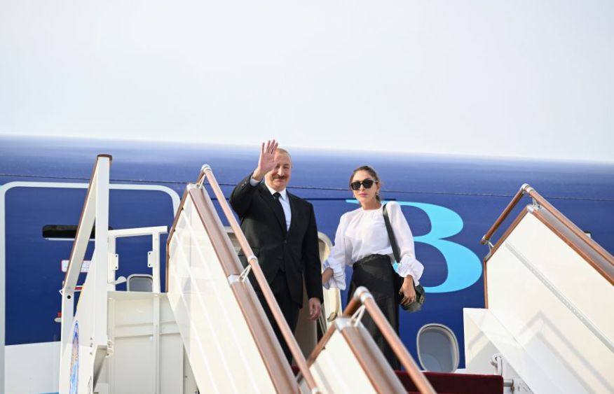 President Ilham Aliyev concluded visit to Kyrgyzstan