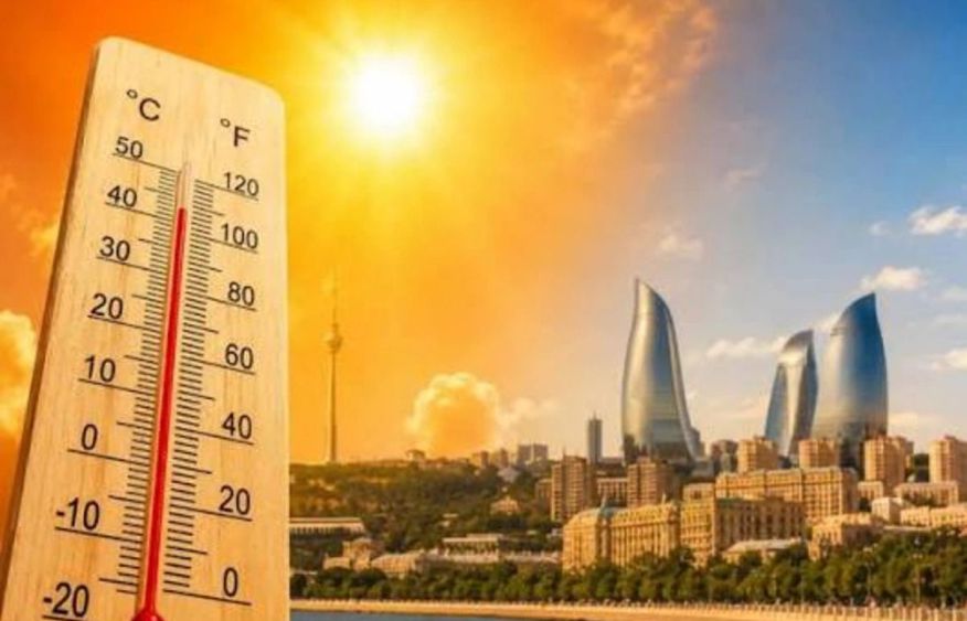 Baku to see 32C as temperatures reach 35C across Azerbaijan