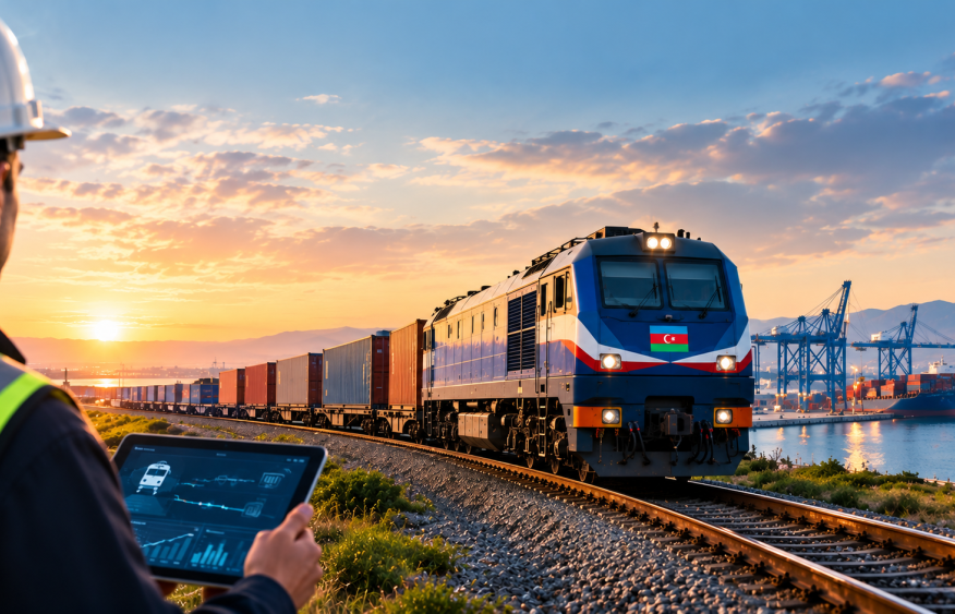 Azerbaijan's railway goes digital to chase Middle Corridor volumes