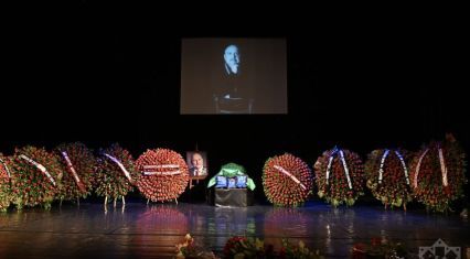 Farewell ceremony held for People's Artist Aleksandr Sharovsky [PHOTOS]