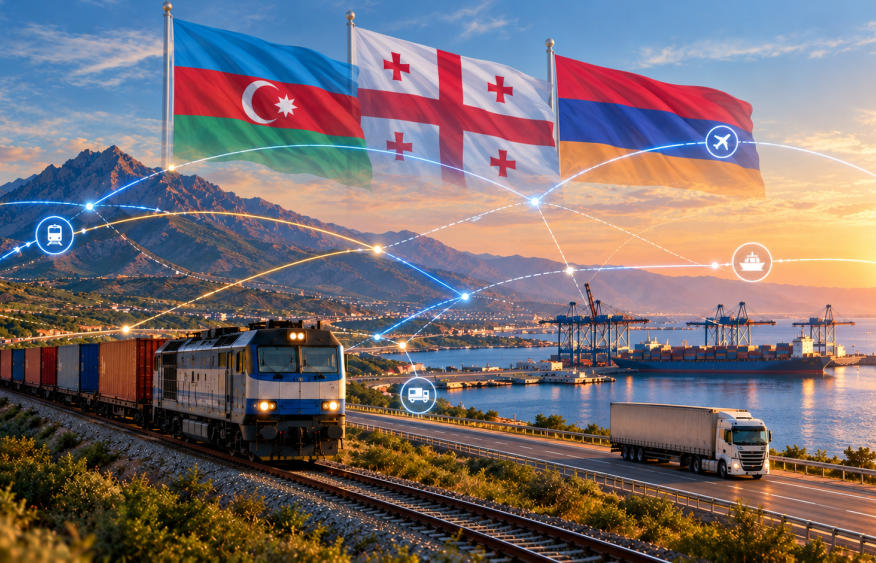 TRIPP is one piece of a bigger Caucasus transport network