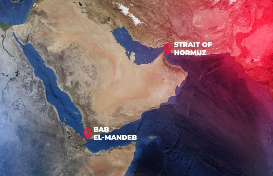 Hormuz and Bab al-Mandab: Iran’s two pressure points on global trade