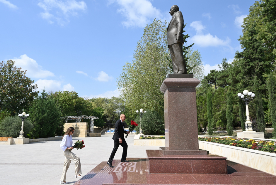 President Ilham Aliyev and First Lady Mehriban Aliyeva arrived in Shamakhi district [PHOTOS/VIDEO]