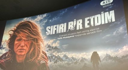 Documentary on Azerbaijani female Everest climber premiered in Baku [PHOTOS]
