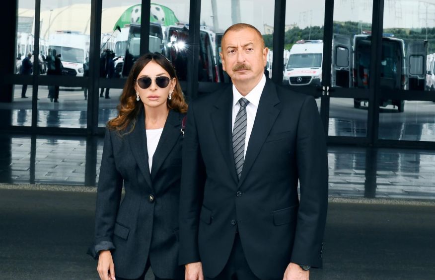 President Ilham Aliyev inspected conservation works at Pir Omar Sultan shrine in Shamakhi