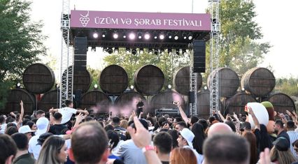 First day of Shamakhi Grape and Wine Festival continues with concert program [PHOTOS/VIDEO]