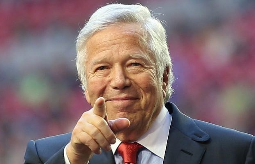 Robert Kraft says he supports Palestinians despite donations to Israeli military groups