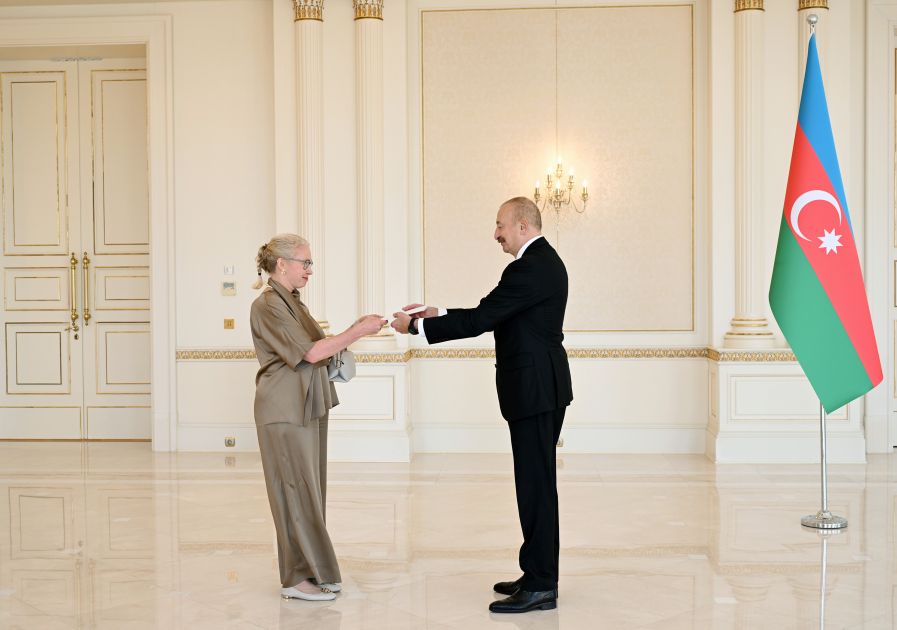 Prezident İlham Əliyev yeni təyin olunmuş İsveç səfiri ilə görüşdü