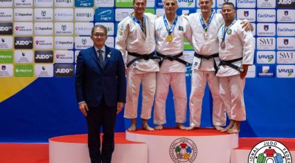 Azerbaijan's medal tally reaches nine at Sarajevo Veterans Judo Worlds [PHOTOS]