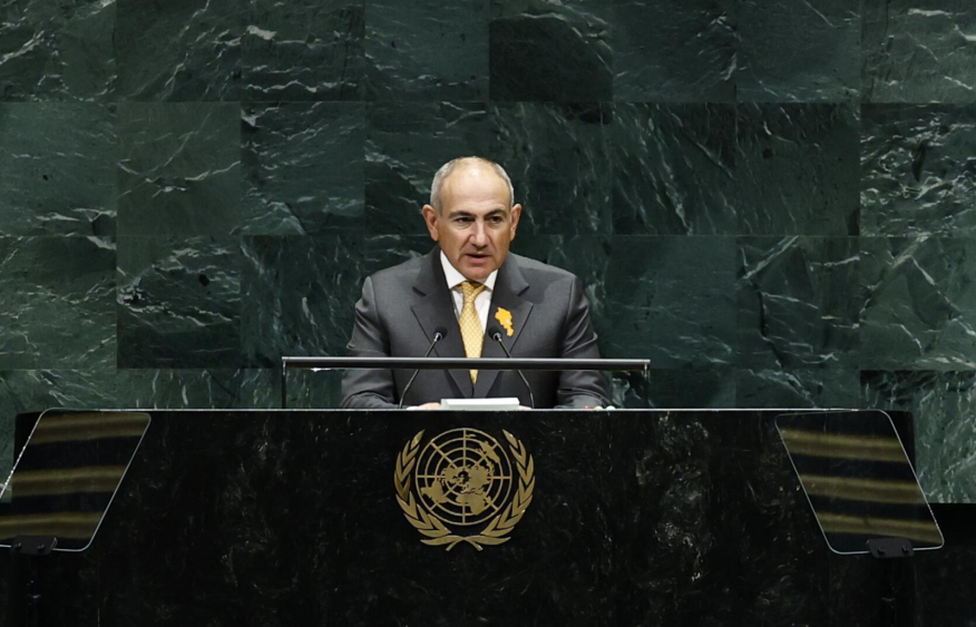 Pashinyan highlights TRIPP, rail links and peace at UN General Assembly