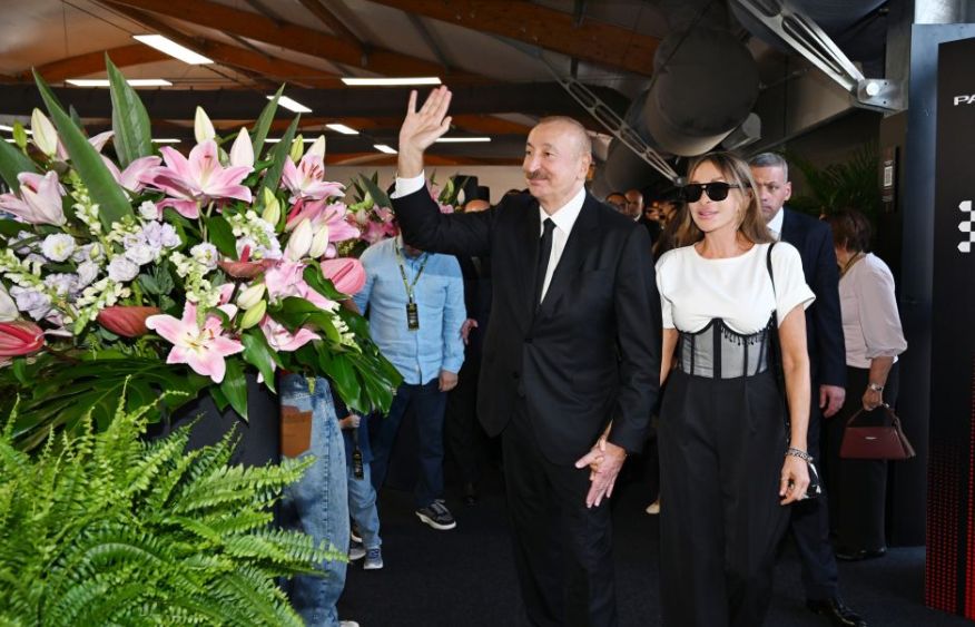 Footage of main race of Formula 1 Azerbaijan Grand Prix posted on President Ilham Aliyev's social media [VIDEO]
