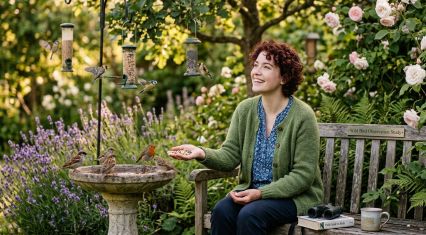 Feeding and observing wild birds linked to positive wellbeing, study finds