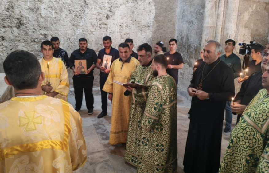 Albanian-Udi community members visit Khudavang Monastery in Kalbajar [PHOTOS]