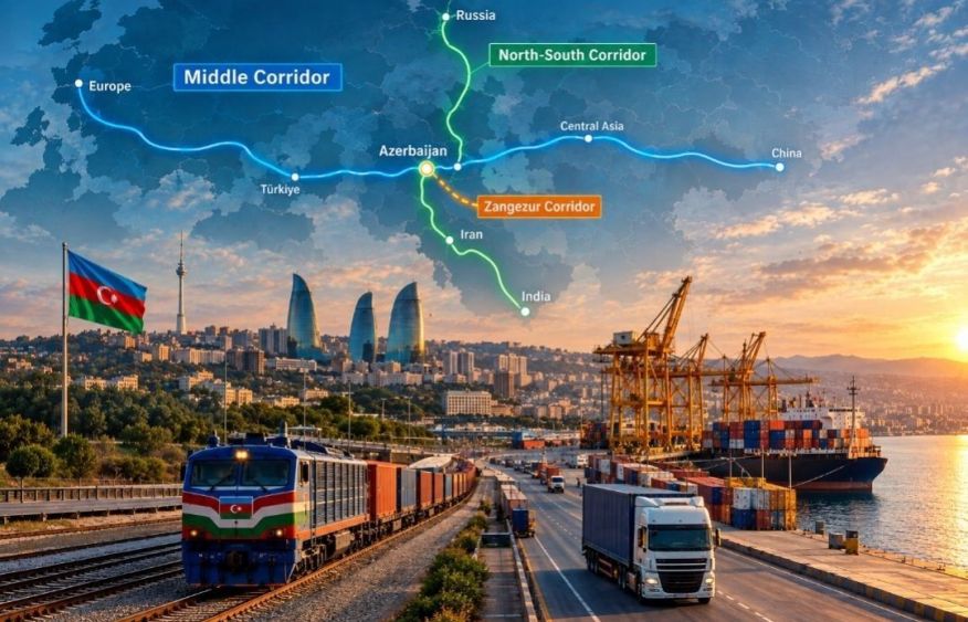 How the Middle Corridor meets North-South in Azerbaijan’s new trade strategy