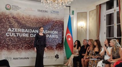 Azerbaijan puts its cultural heritage in spotlight at Paris Fashion Week [PHOTOS]
