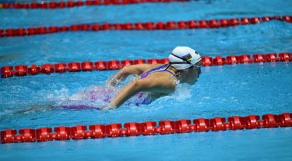 Azerbaijan sets two national records at Baku Swimming World Cup